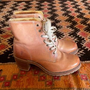 Frye Lace-Up Boots